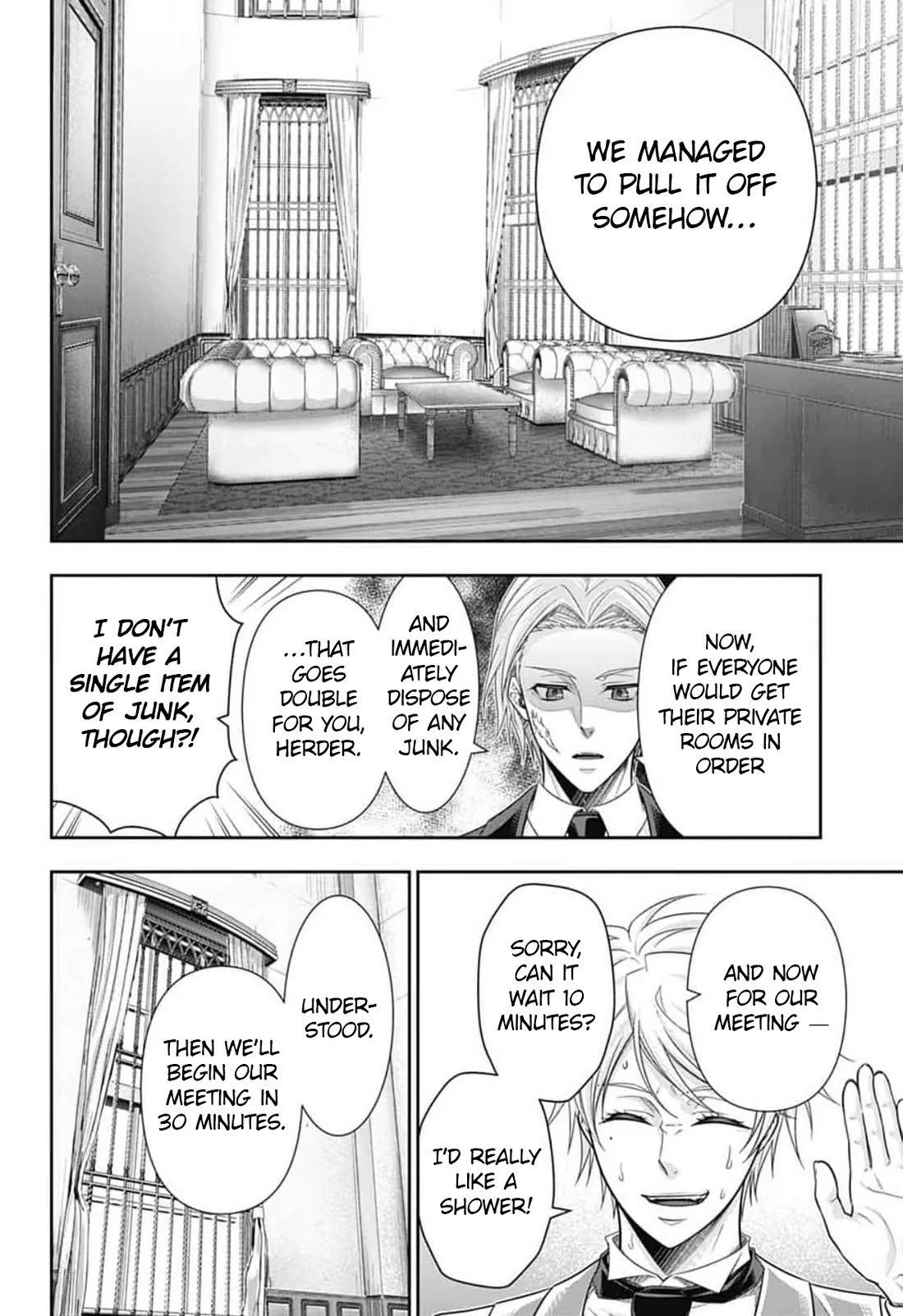 Yukoku no Moriarty Chapter 93 page 27 - Chapter 93: Lies and Lies