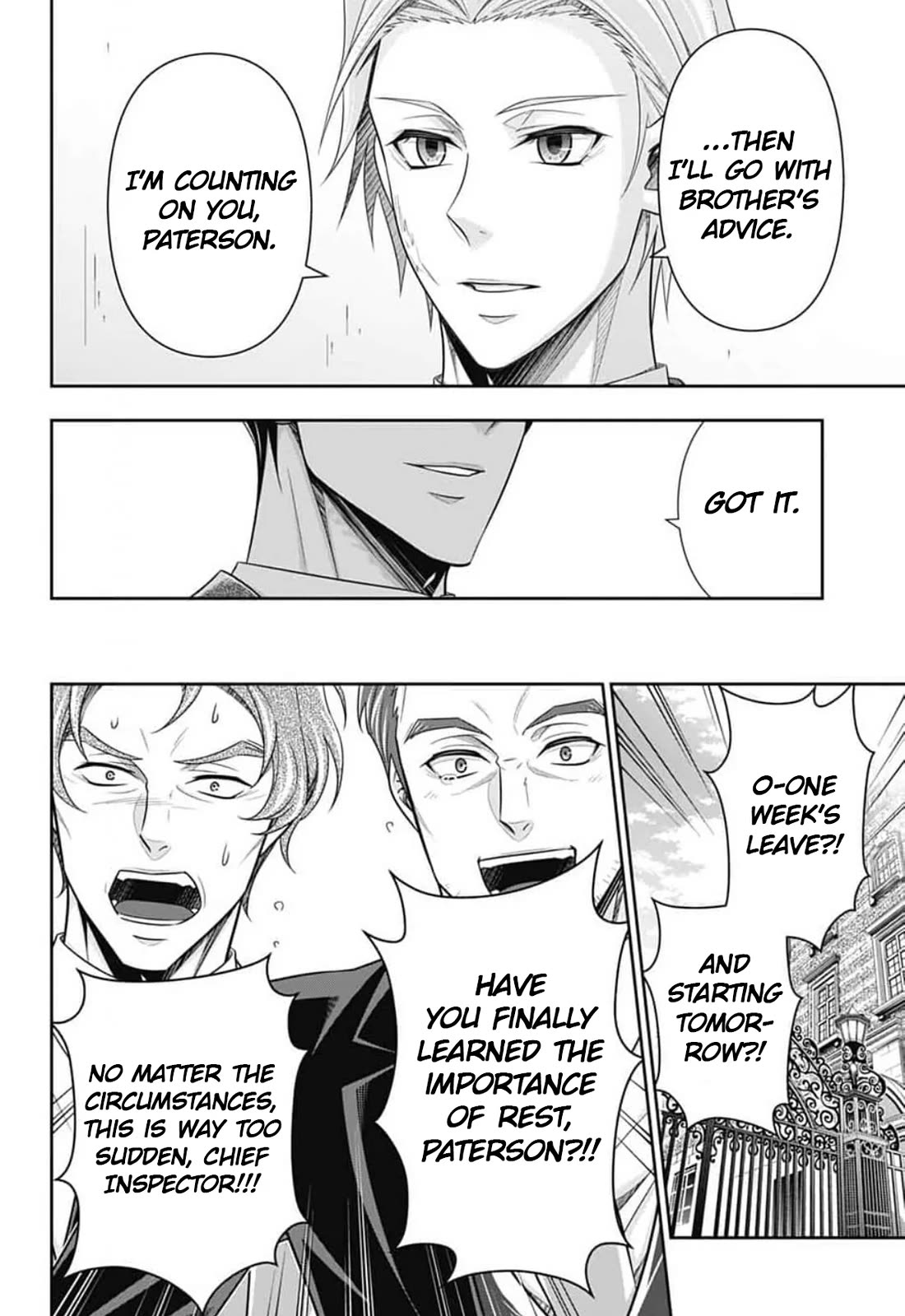 Yukoku no Moriarty Chapter 93 page 33 - Chapter 93: Lies and Lies