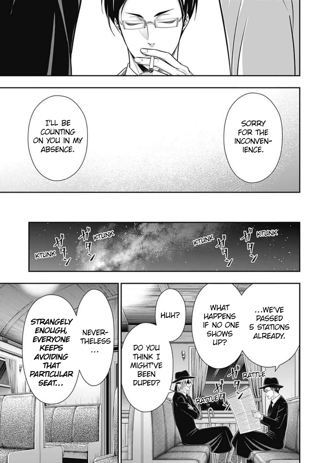 Yukoku no Moriarty Chapter 93 page 34 - Chapter 93: Lies and Lies