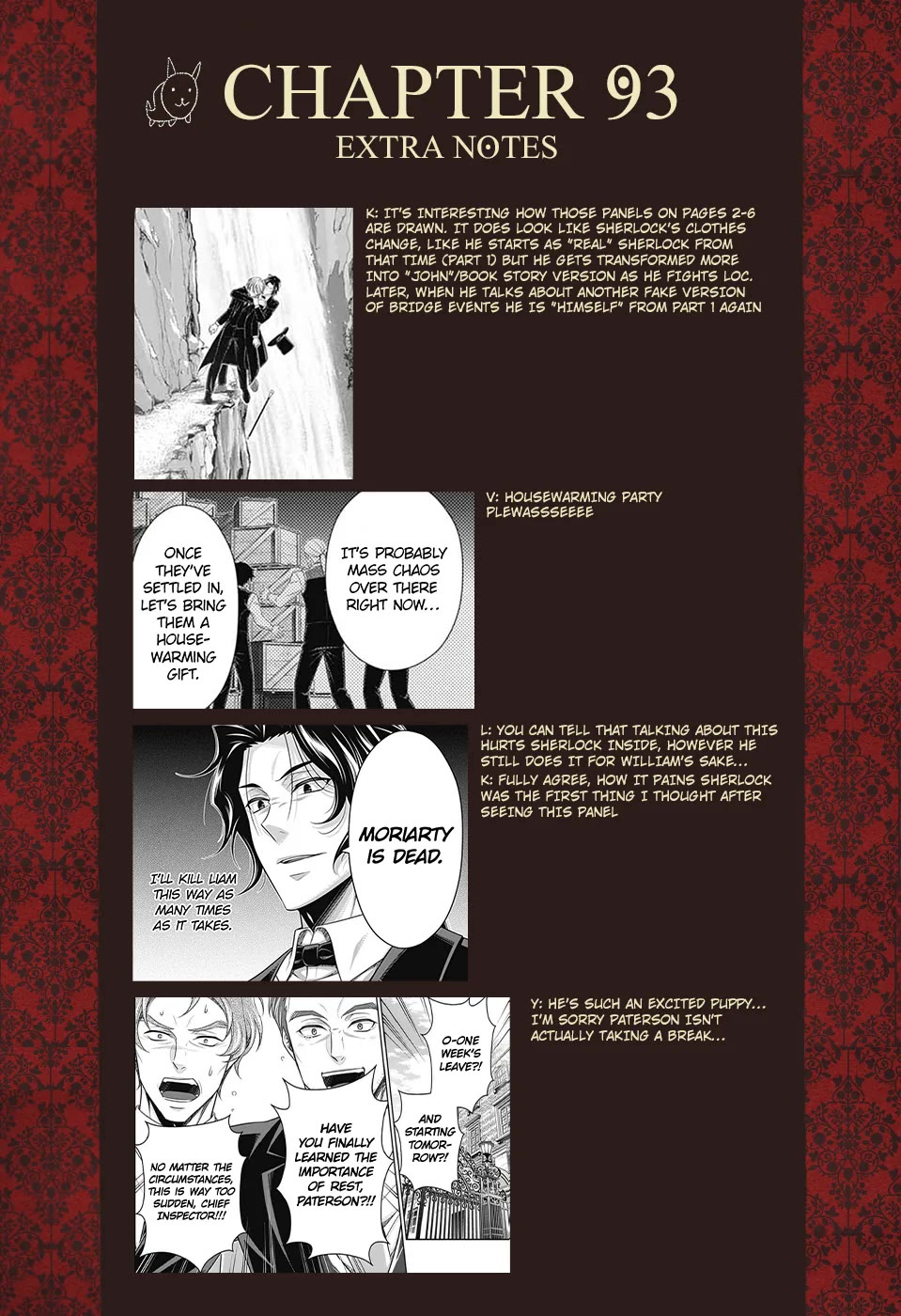 Yukoku no Moriarty Chapter 93 page 37 - Chapter 93: Lies and Lies