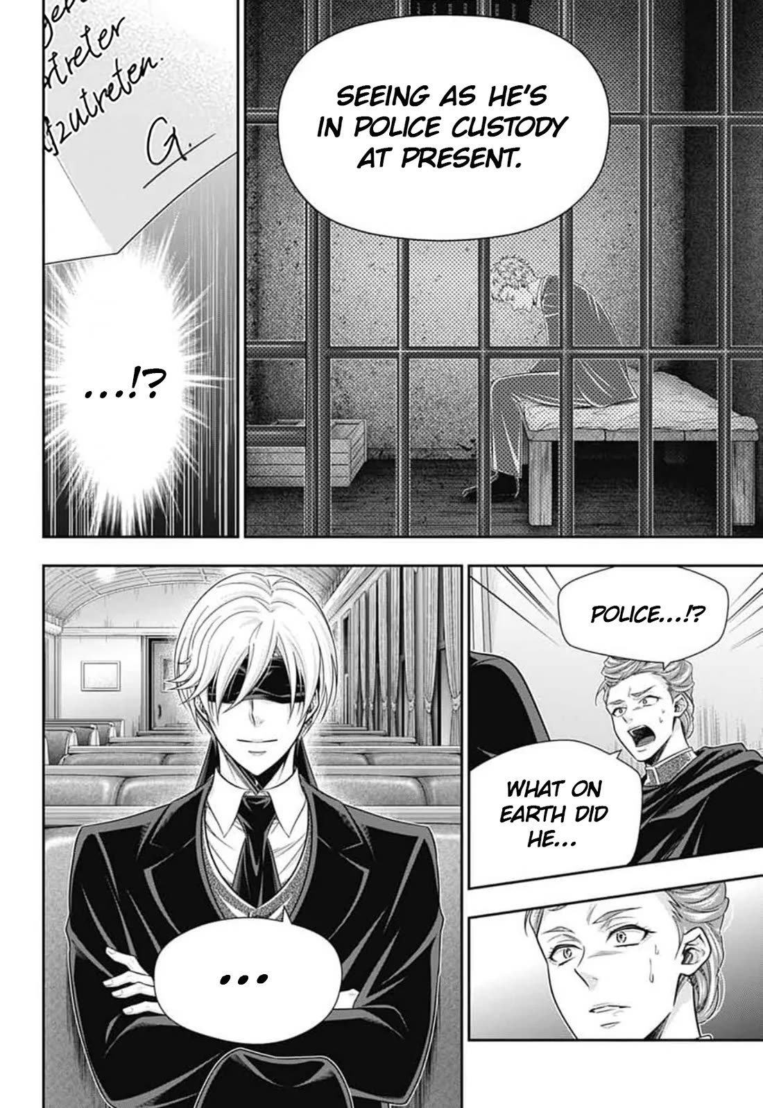 Yukoku no Moriarty Chapter 94 page 11 - Chapter 94: The Adventure of the Engineer’s Thumb II
