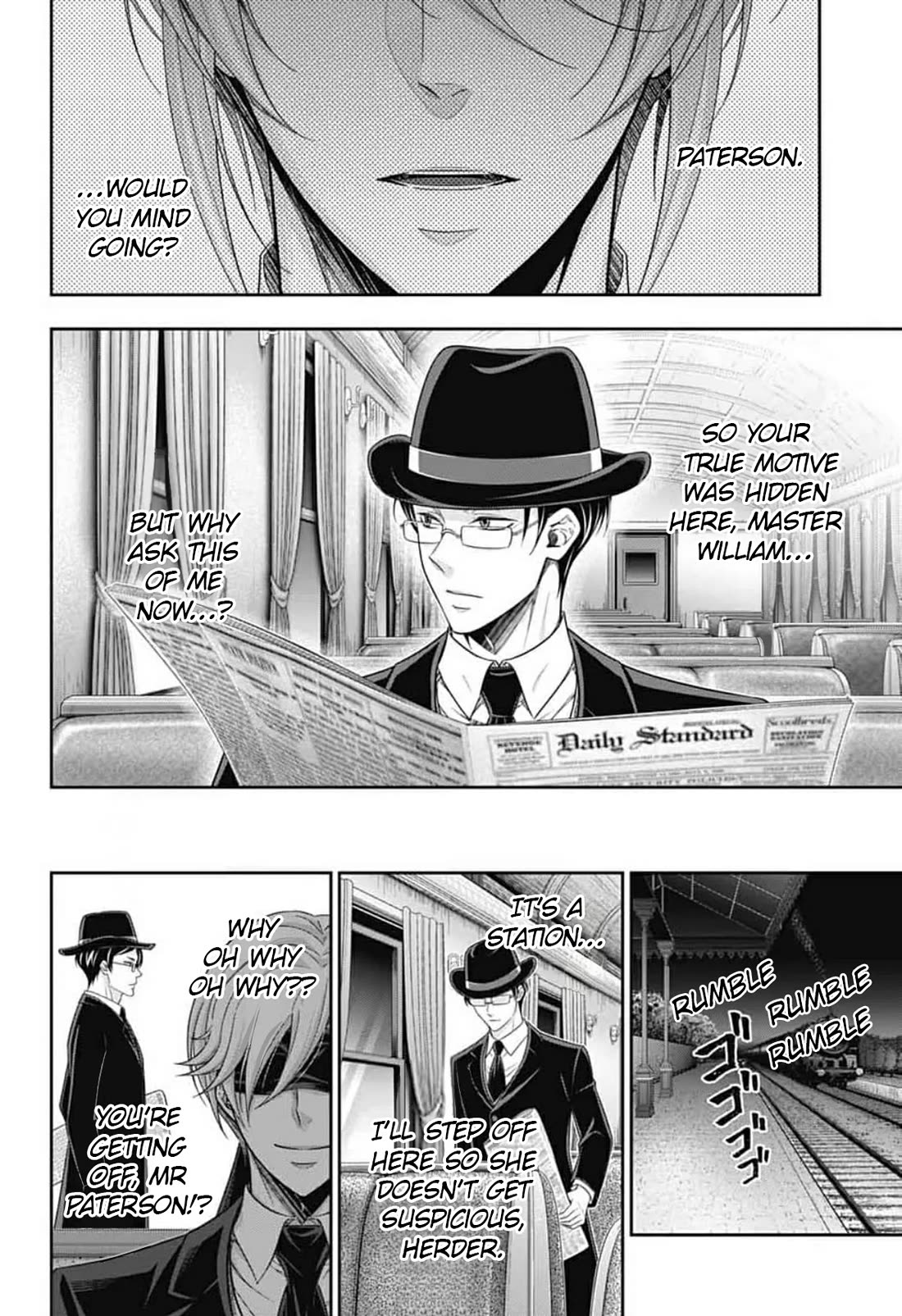 Yukoku no Moriarty Chapter 94 page 17 - Chapter 94: The Adventure of the Engineer’s Thumb II