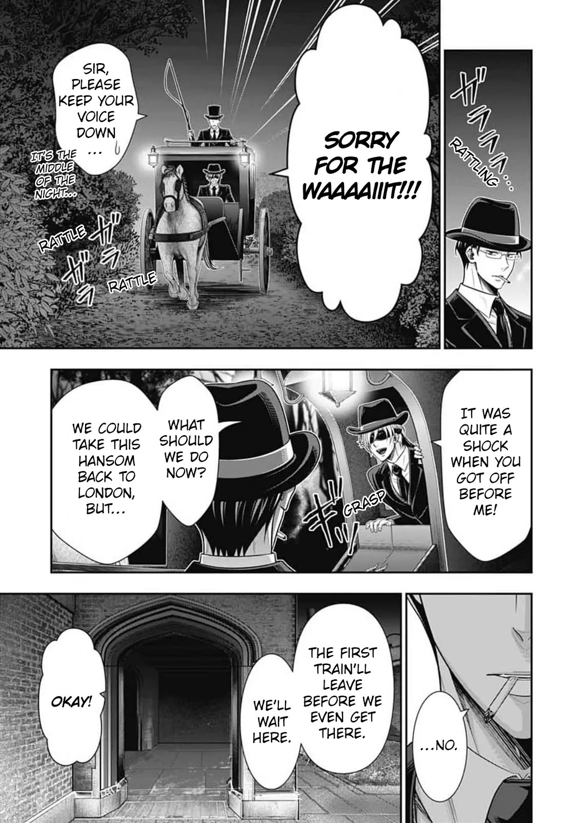 Yukoku no Moriarty Chapter 94 page 20 - Chapter 94: The Adventure of the Engineer’s Thumb II