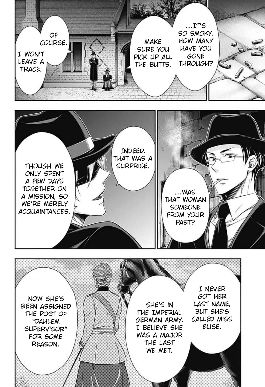 Yukoku no Moriarty Chapter 94 page 21 - Chapter 94: The Adventure of the Engineer’s Thumb II