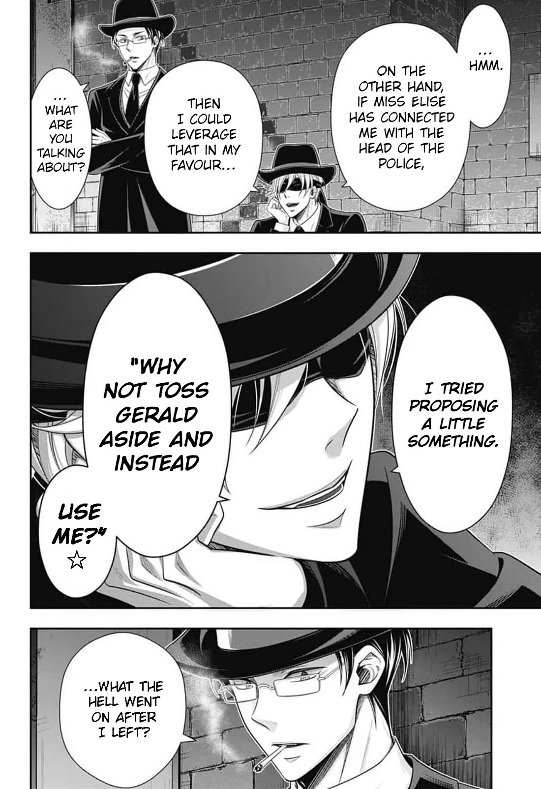 Yukoku no Moriarty Chapter 94 page 23 - Chapter 94: The Adventure of the Engineer’s Thumb II