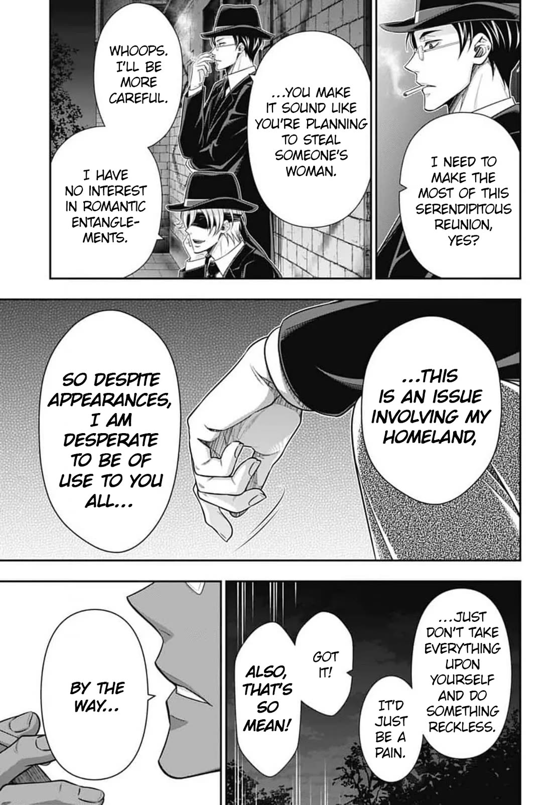 Yukoku no Moriarty Chapter 94 page 26 - Chapter 94: The Adventure of the Engineer’s Thumb II