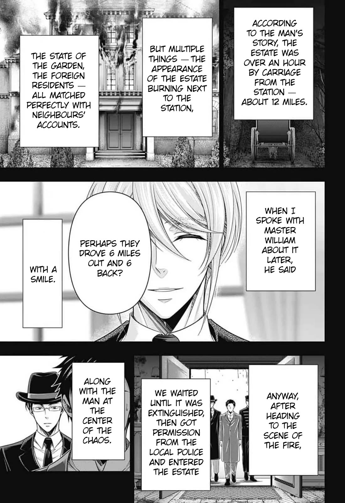 Yukoku no Moriarty Chapter 94 page 30 - Chapter 94: The Adventure of the Engineer’s Thumb II
