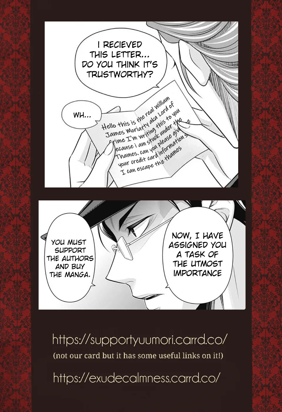 Yukoku no Moriarty Chapter 94 page 38 - Chapter 94: The Adventure of the Engineer’s Thumb II