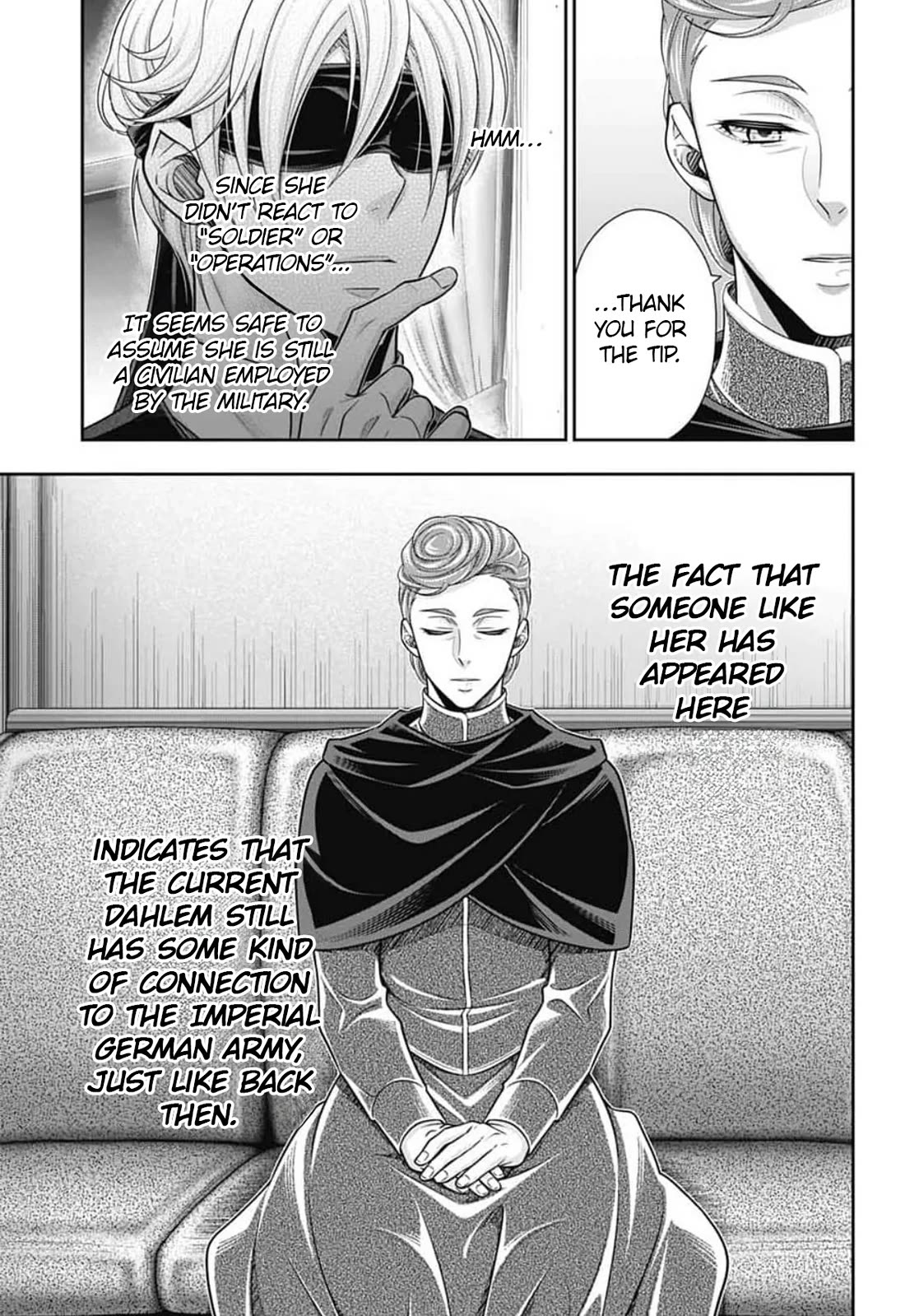 Yukoku no Moriarty Chapter 94 page 6 - Chapter 94: The Adventure of the Engineer’s Thumb II