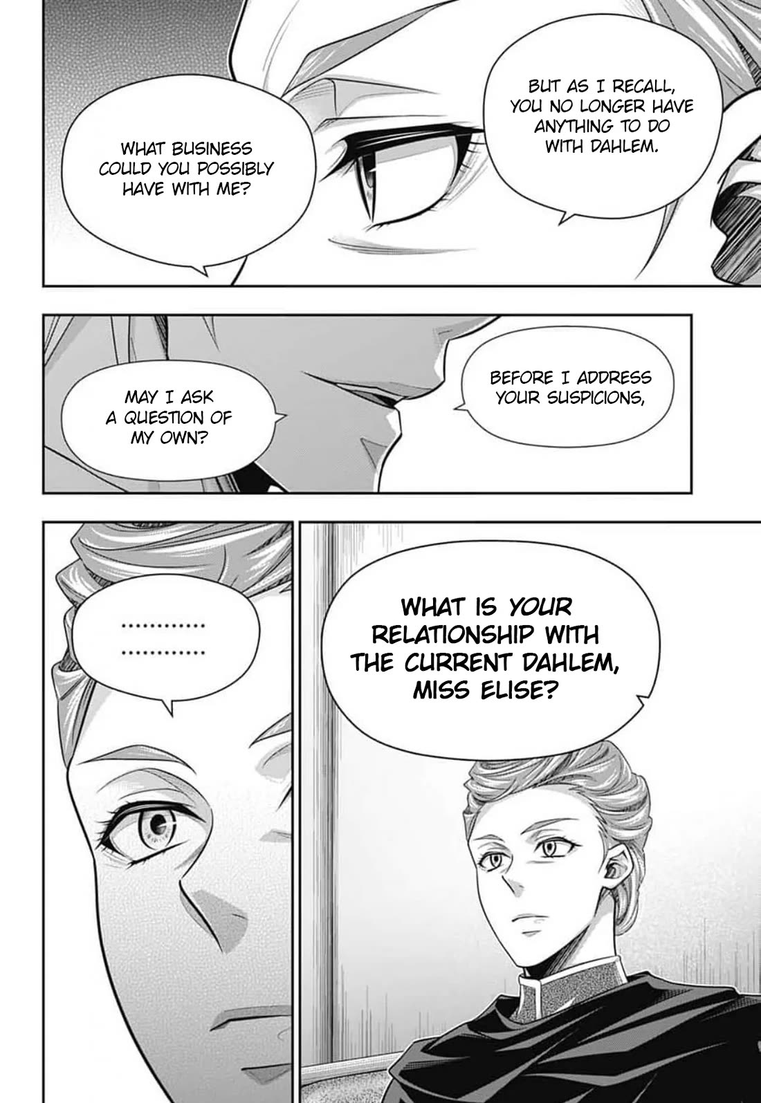 Yukoku no Moriarty Chapter 94 page 9 - Chapter 94: The Adventure of the Engineer’s Thumb II