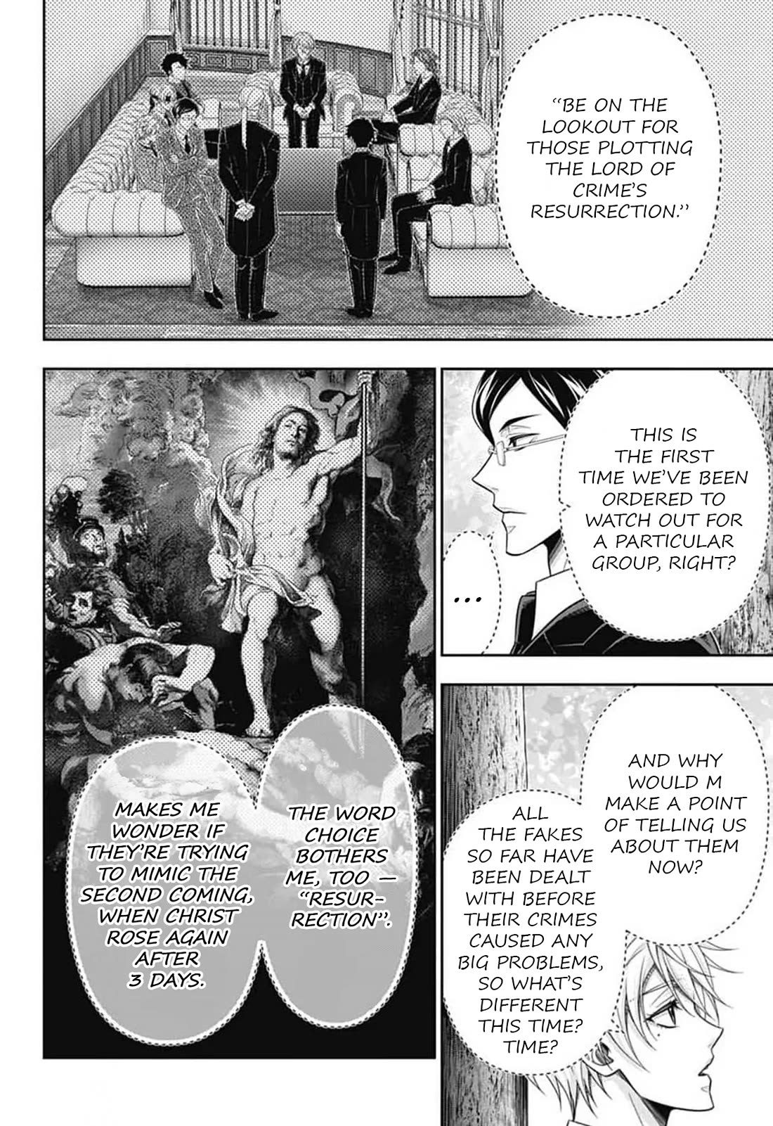 Yukoku no Moriarty Chapter 95 page 11 - Chapter 95: Lies and Lies : Act 2