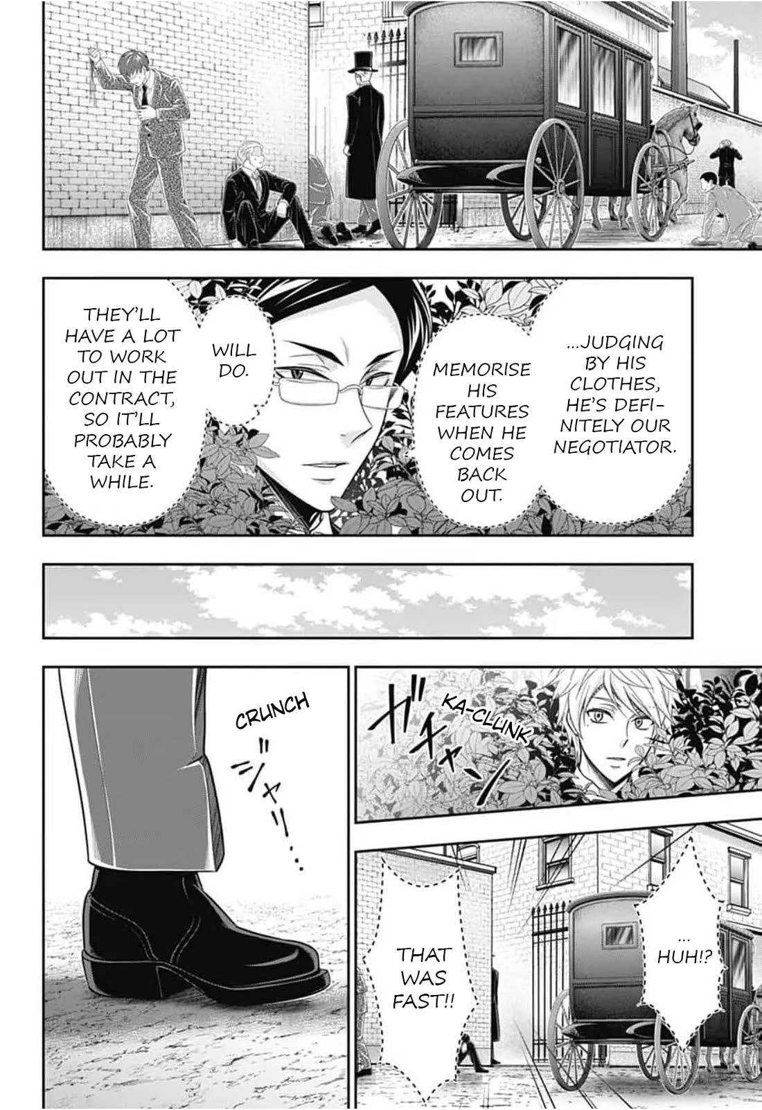 Yukoku no Moriarty Chapter 95 page 23 - Chapter 95: Lies and Lies : Act 2