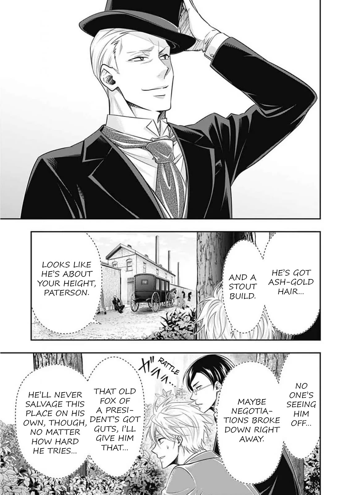 Yukoku no Moriarty Chapter 95 page 24 - Chapter 95: Lies and Lies : Act 2