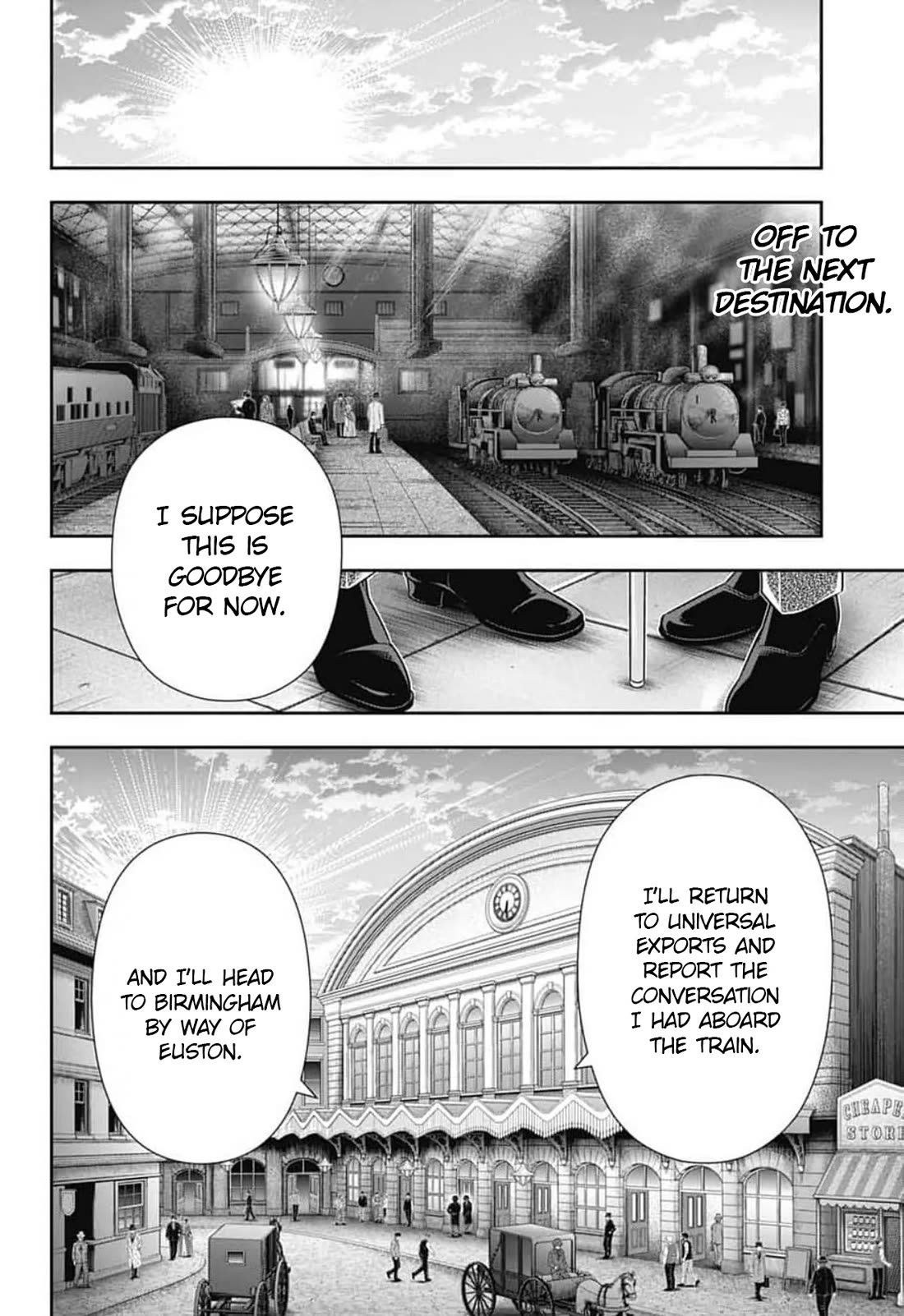 Yukoku no Moriarty Chapter 95 page 3 - Chapter 95: Lies and Lies : Act 2