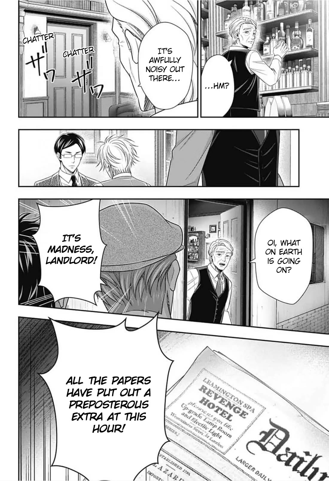 Yukoku no Moriarty Chapter 95 page 33 - Chapter 95: Lies and Lies : Act 2