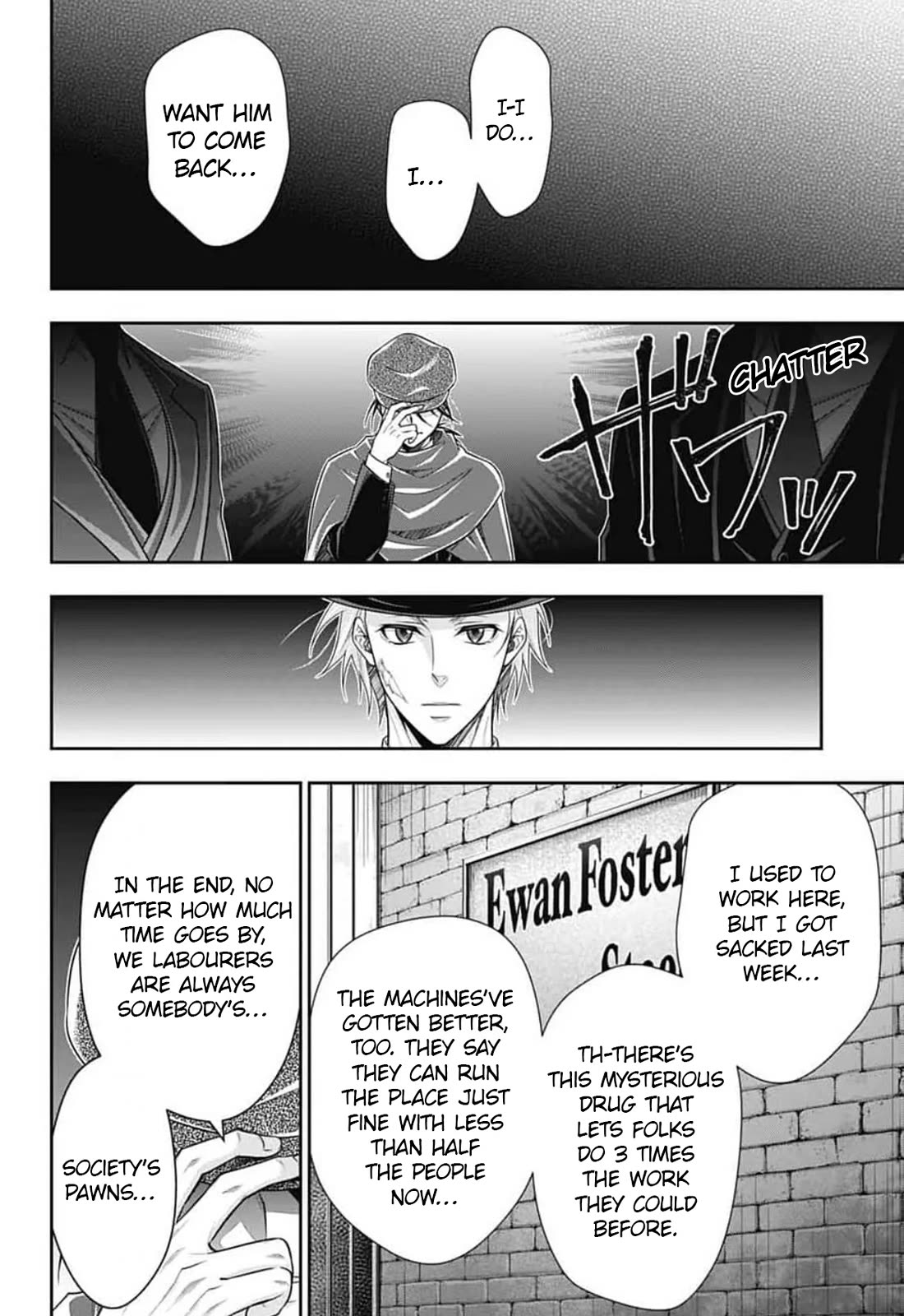 Yukoku no Moriarty Chapter 96 page 15 - Chapter 96: Lies and Lies : Act 3
