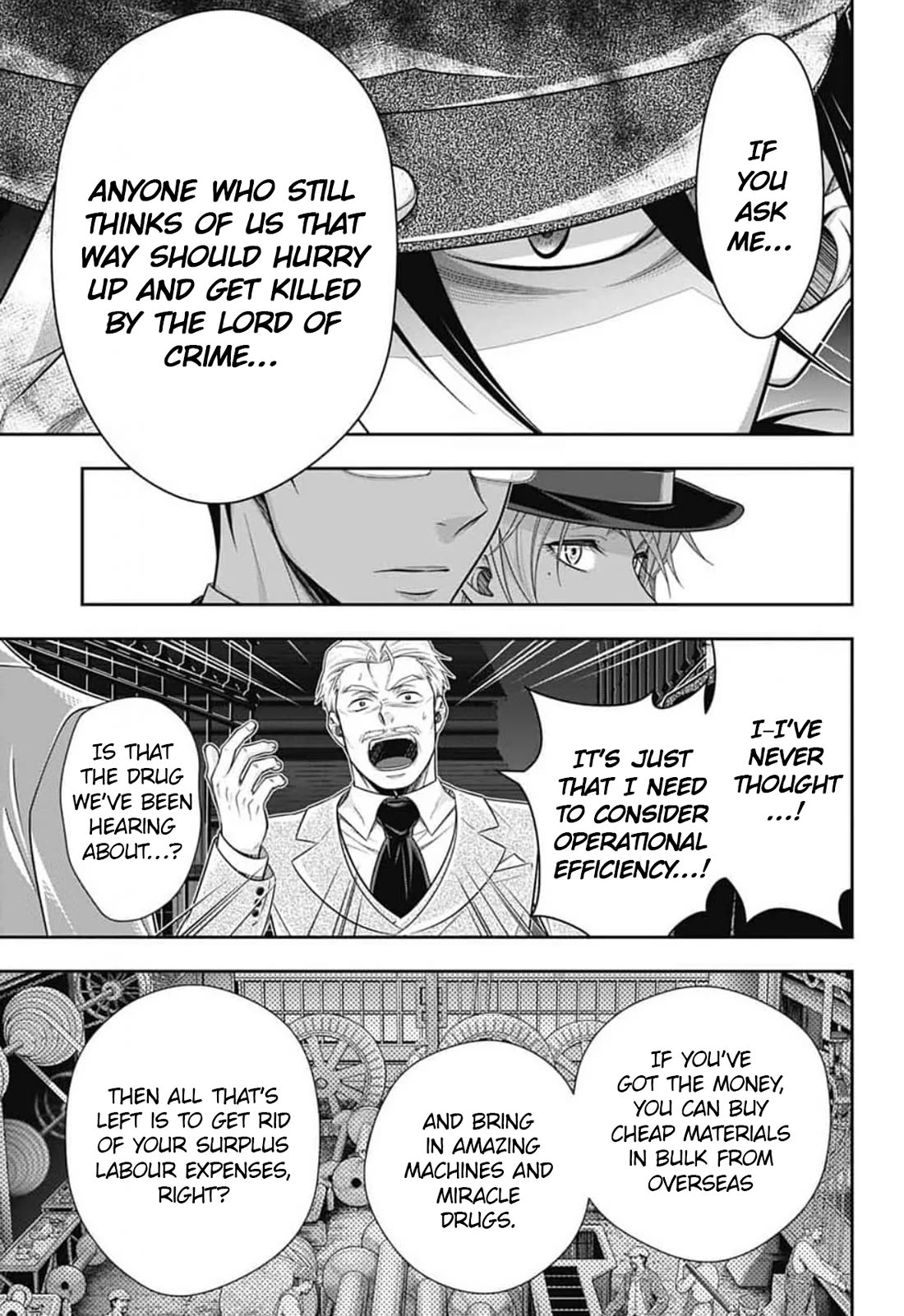 Yukoku no Moriarty Chapter 96 page 16 - Chapter 96: Lies and Lies : Act 3