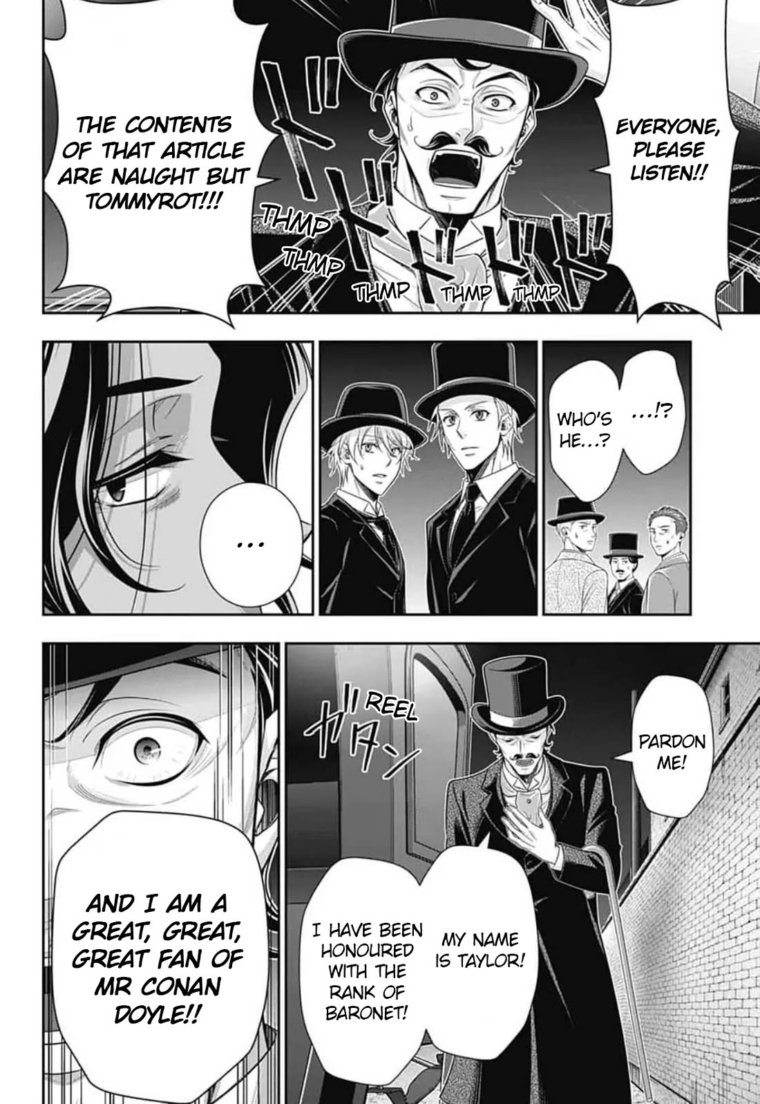 Yukoku no Moriarty Chapter 96 page 19 - Chapter 96: Lies and Lies : Act 3