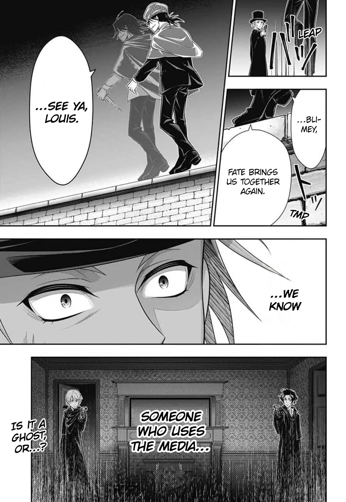 Yukoku no Moriarty Chapter 96 page 35 - Chapter 96: Lies and Lies : Act 3