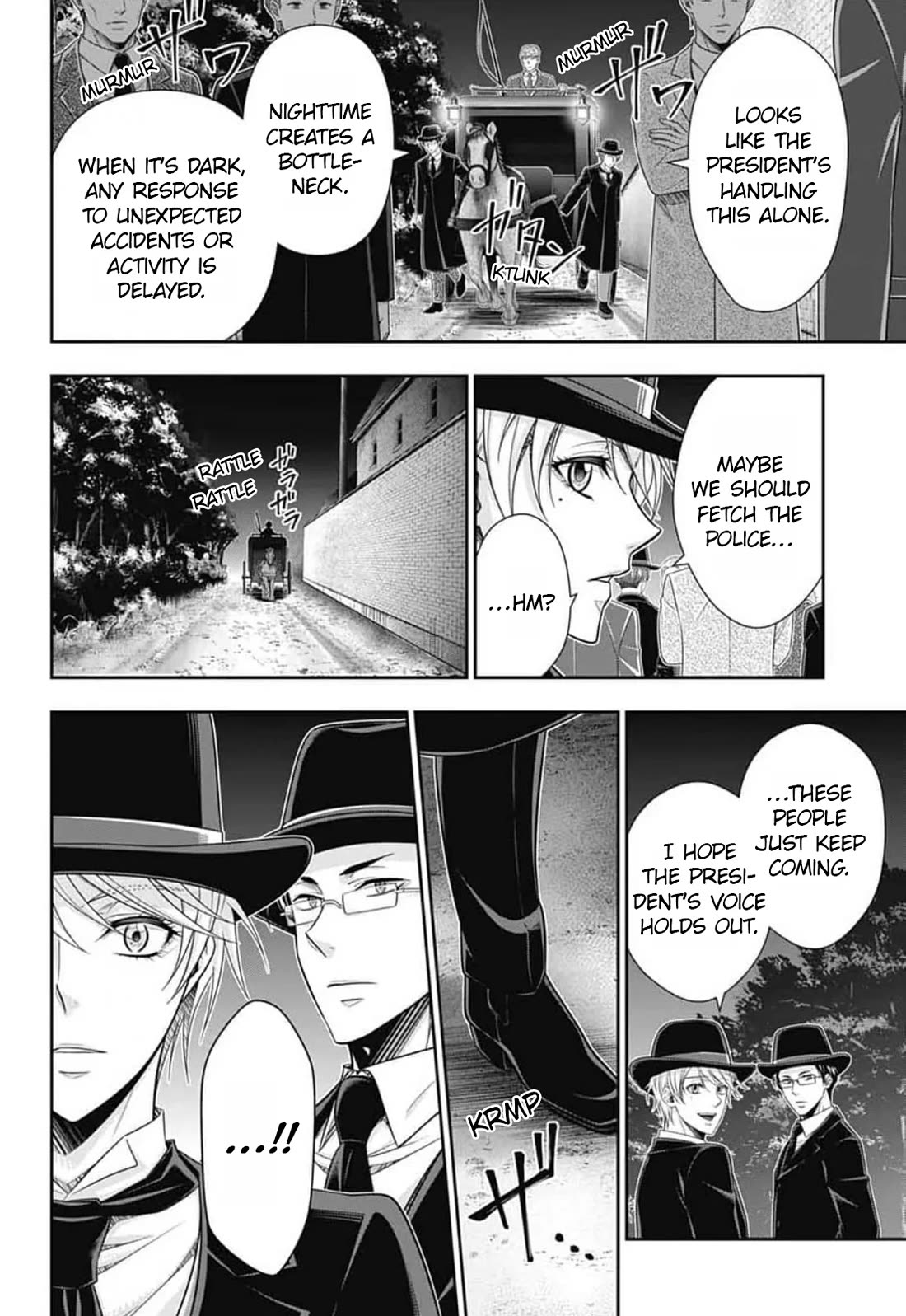 Yukoku no Moriarty Chapter 96 page 7 - Chapter 96: Lies and Lies : Act 3