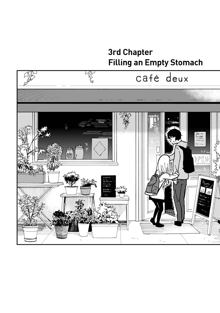 Yukuyuku Futari Chapter 3 page 2 - Chapter 3: Filling an Empty Stomach