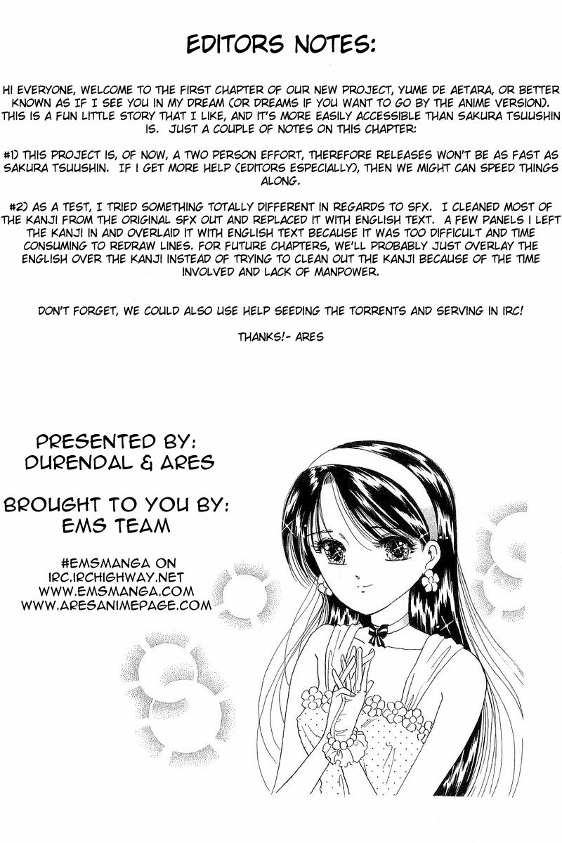 Yume de Aetara Chapter 1 page 35 - Chapter 1: A Salaryman in Love