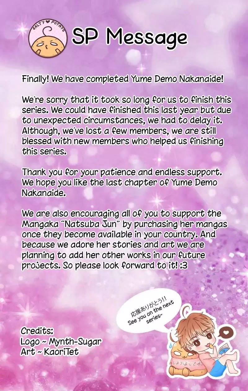 Yume demo Nakanaide Chapter 6 page 50 - Chapter 6 [END]