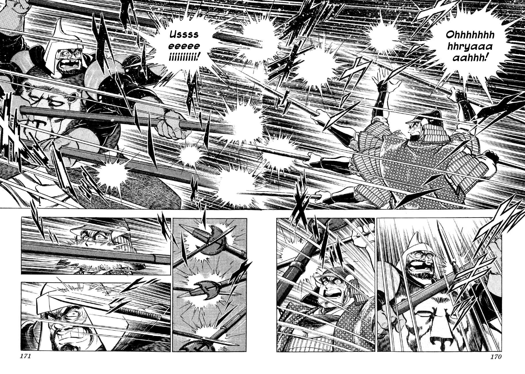 Yume Maboroshi no Gotoku Chapter 59 page 11 - Chapter 59: Kiyomasa's Battle
