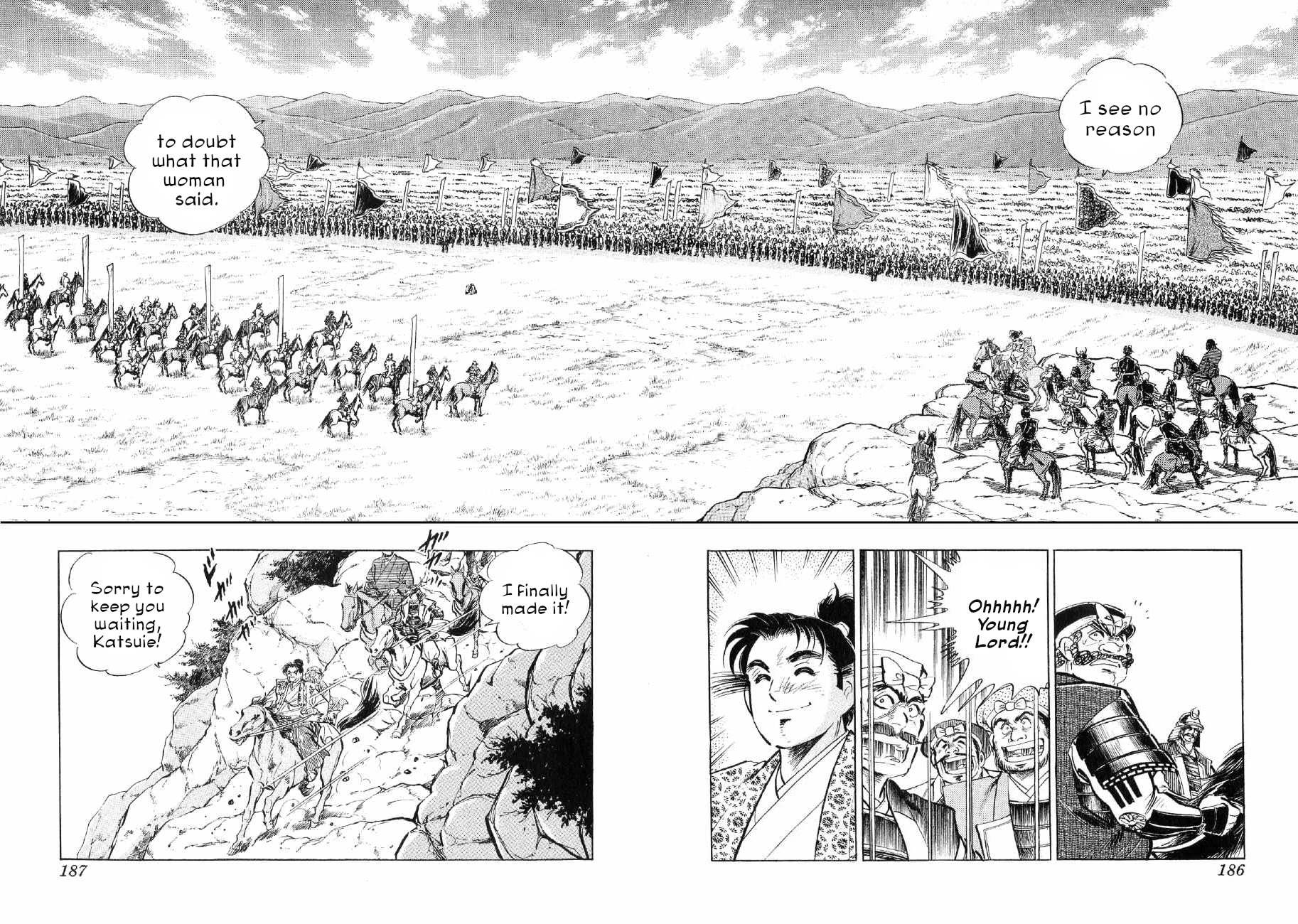 Yume Maboroshi no Gotoku Chapter 84 page 2 - Chapter 84: Nobunaga's Decision