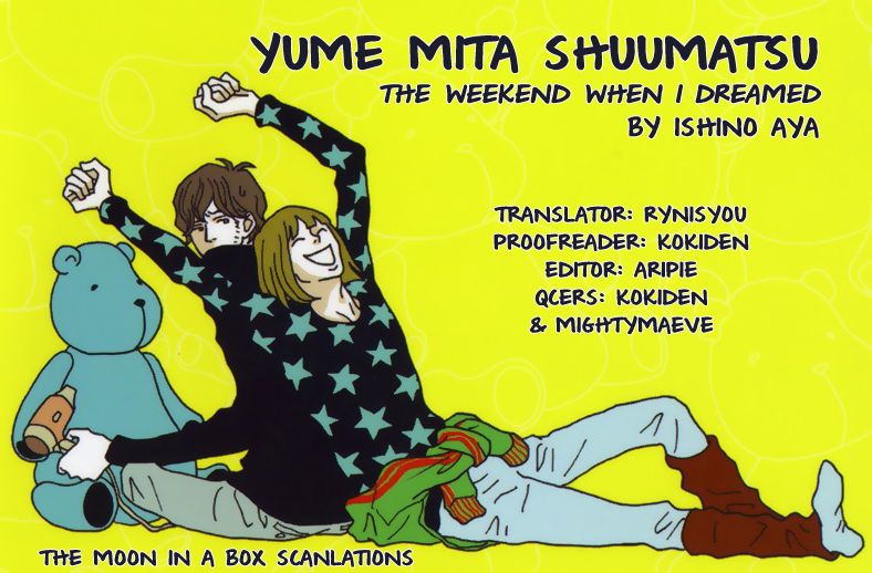 Yume Mita Shuumatsu Chapter 2 page 35 - Chapter 2 : The Weekend When I Dreamed