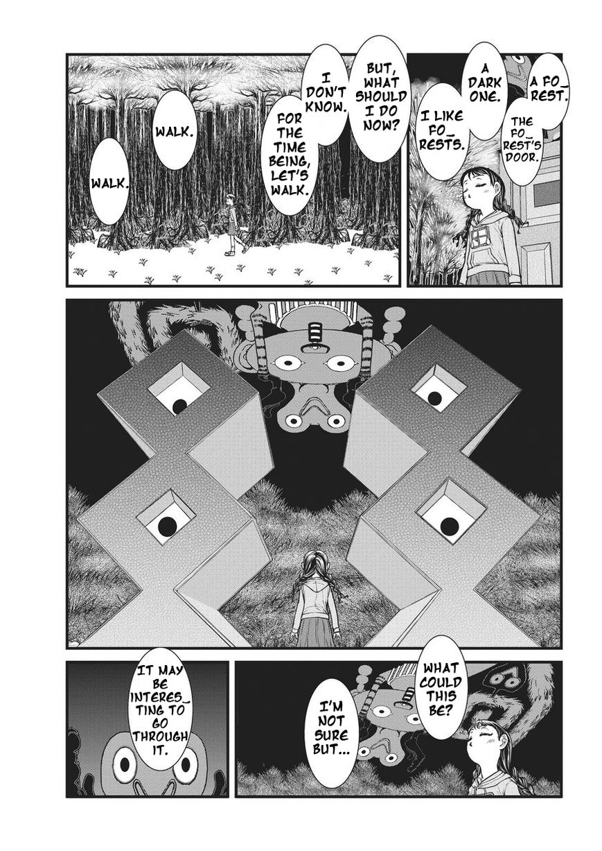 Yume Nikki Chapter 1 page 13 - Chapter 1 : The beginning of the dream