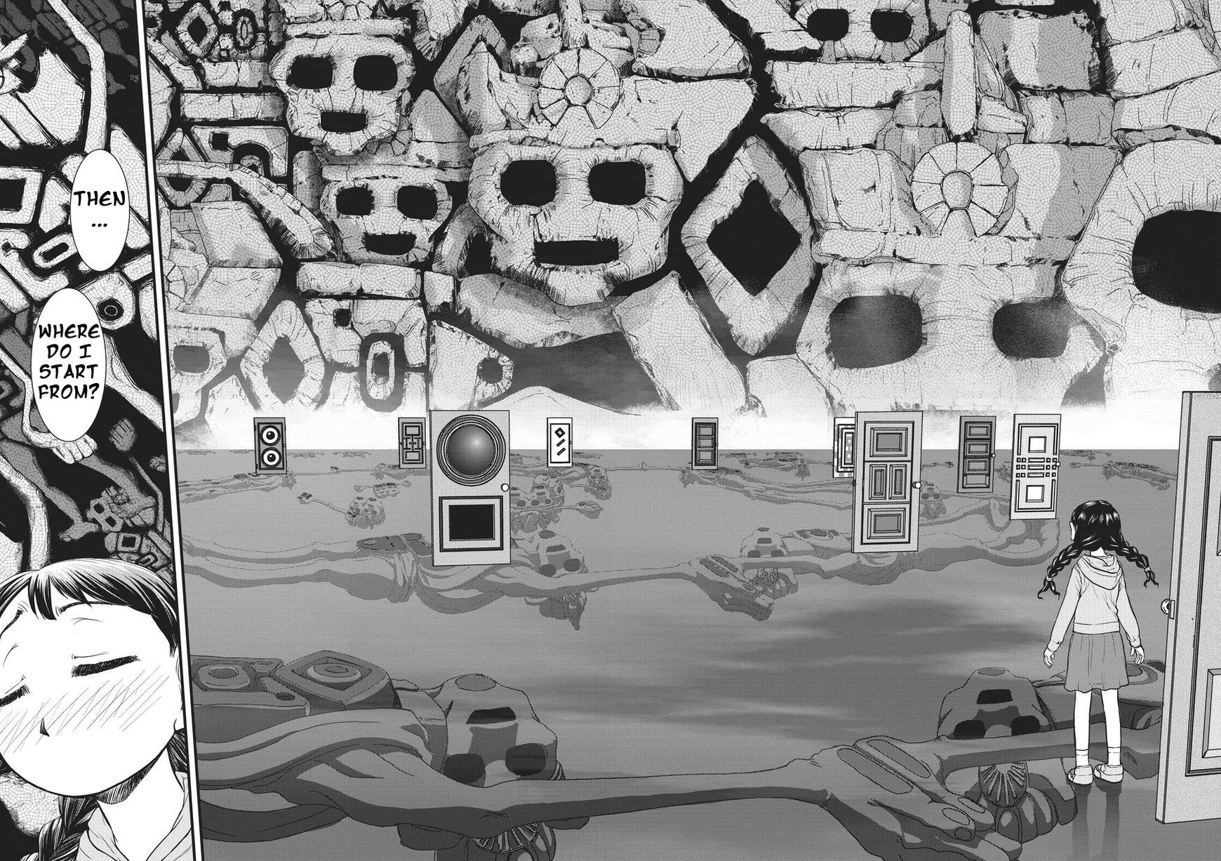 Yume Nikki Chapter 1 page 7 - Chapter 1 : The beginning of the dream