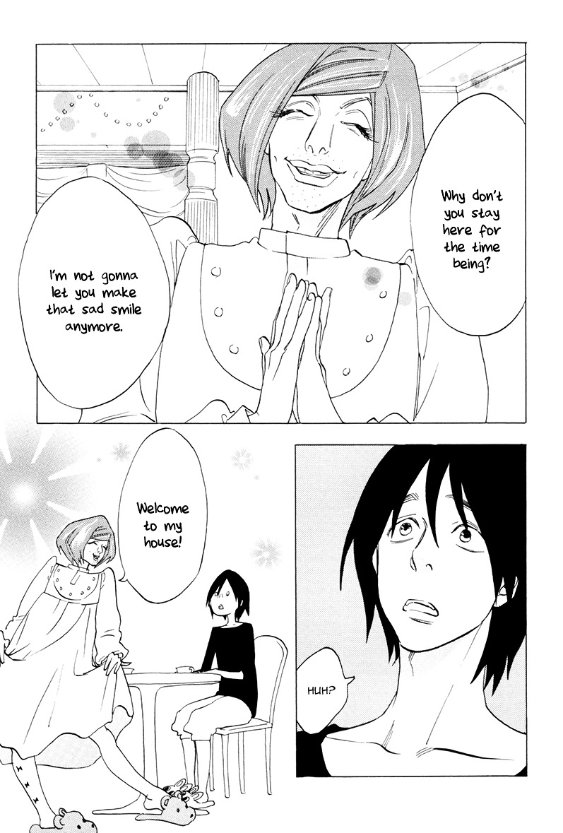 Yume Touka End Roll Chapter 2.1 page 14 - Chapter 2.1 : Coyote Hitahitahita Ko-usagi Niyaniyaniya Watashi-tachi Furafurafura...