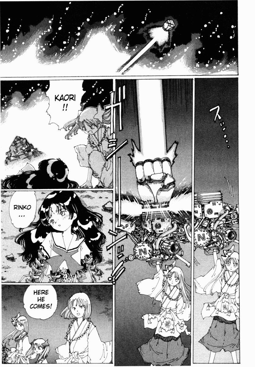 Yume Tsukai Chapter 12 page 35 - Chapter 12: Fire! Hit! Flying Knuckle