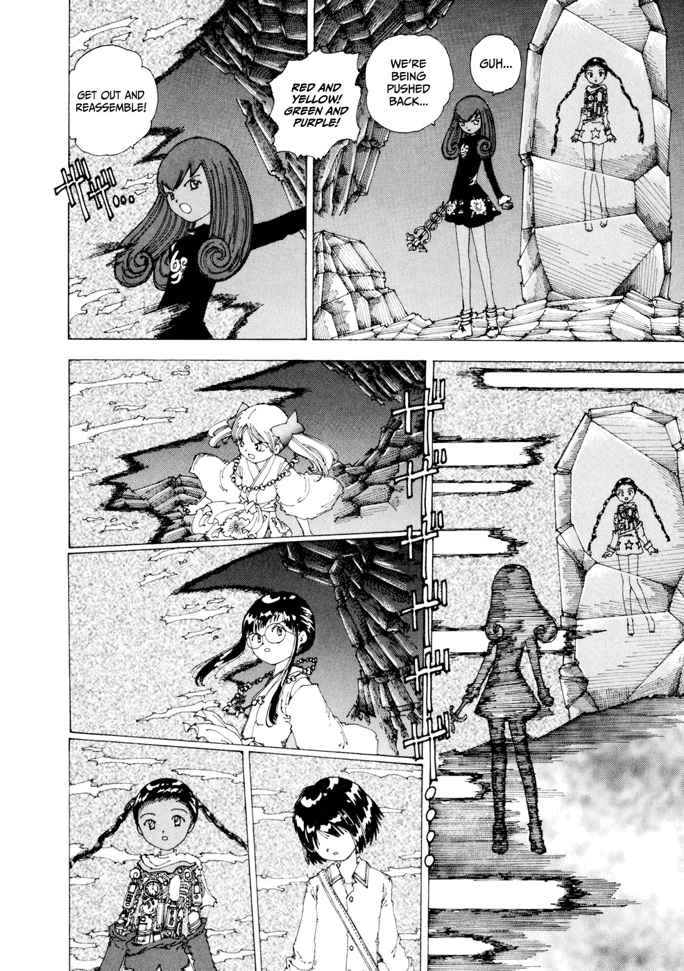 Yume Tsukai Chapter 20 page 22 - Chapter 20: The Five-Colored Spica vs The Dream Casters