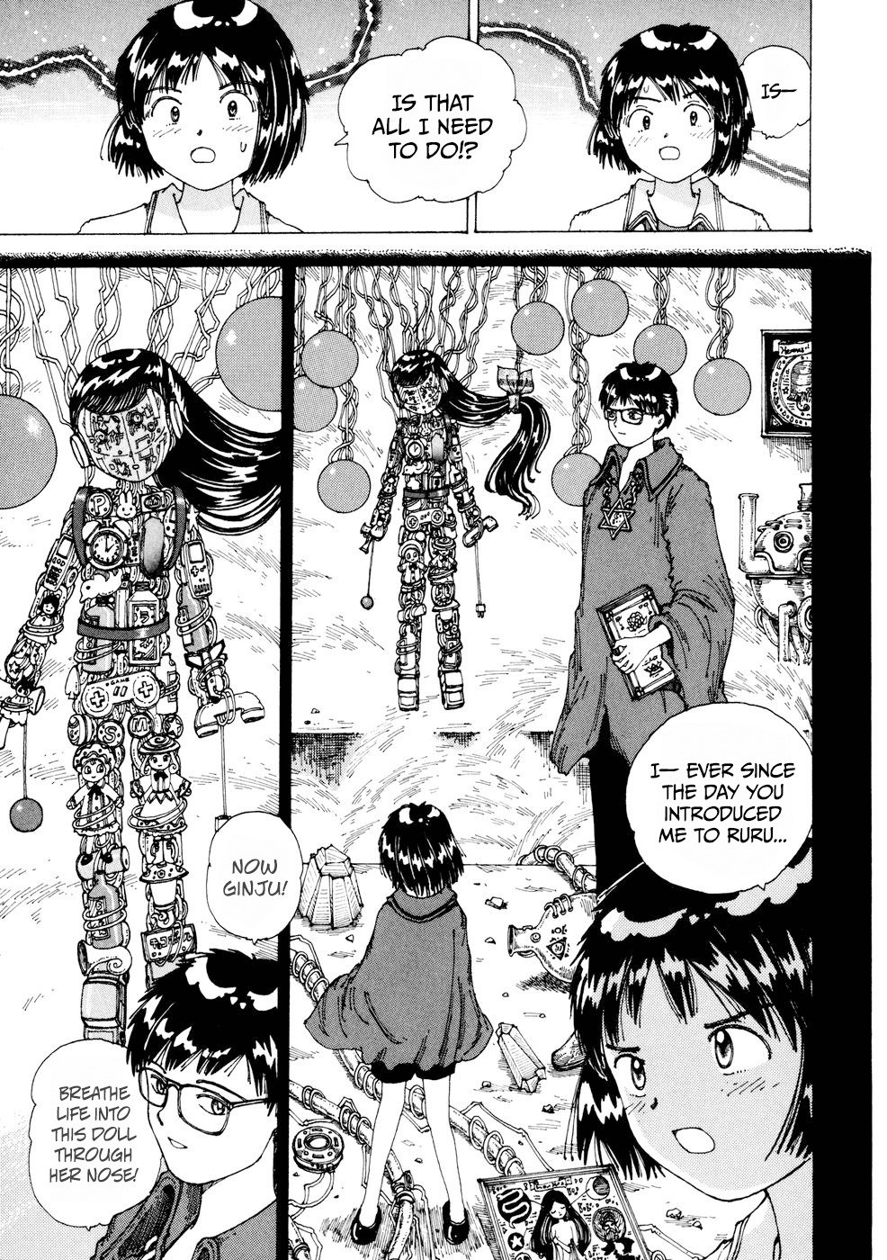 Yume Tsukai Chapter 22 page 9 - Chapter 22: Adam's Rib