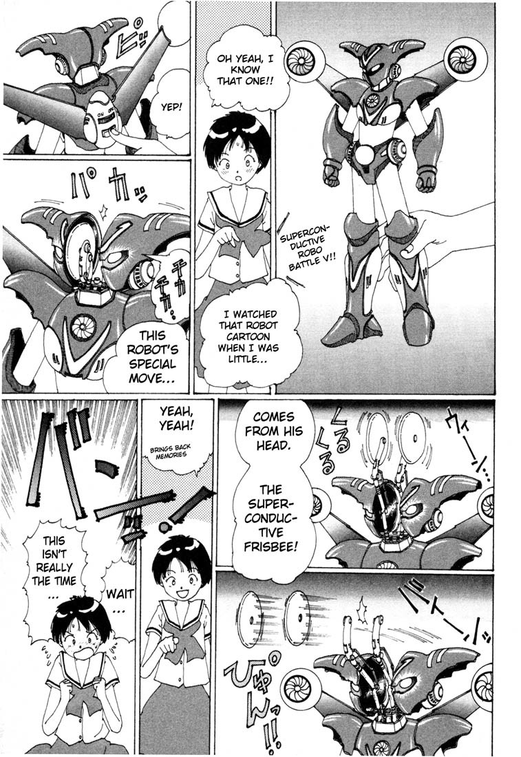 Yume Tsukai Chapter 4 page 19 - Chapter 4: Flash! The Super-Conductive Frisbee