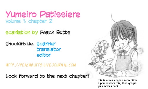Yumeiro Patissiere Chapter 2 page 1 - Chapter 2