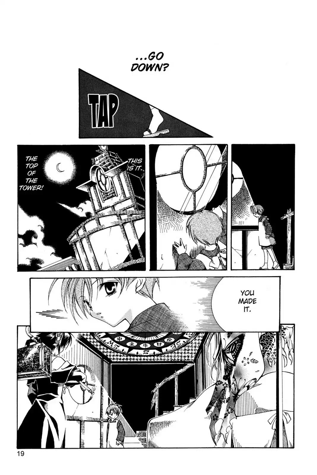 Yumekui Kenbun Chapter 1 page 21 - Chapter 1: The First Night - The Descending Stairs