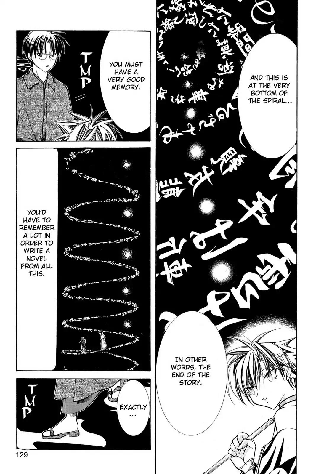 Yumekui Kenbun Chapter 18 page 11 - Chapter 18: The Eighteenth Night - Writing