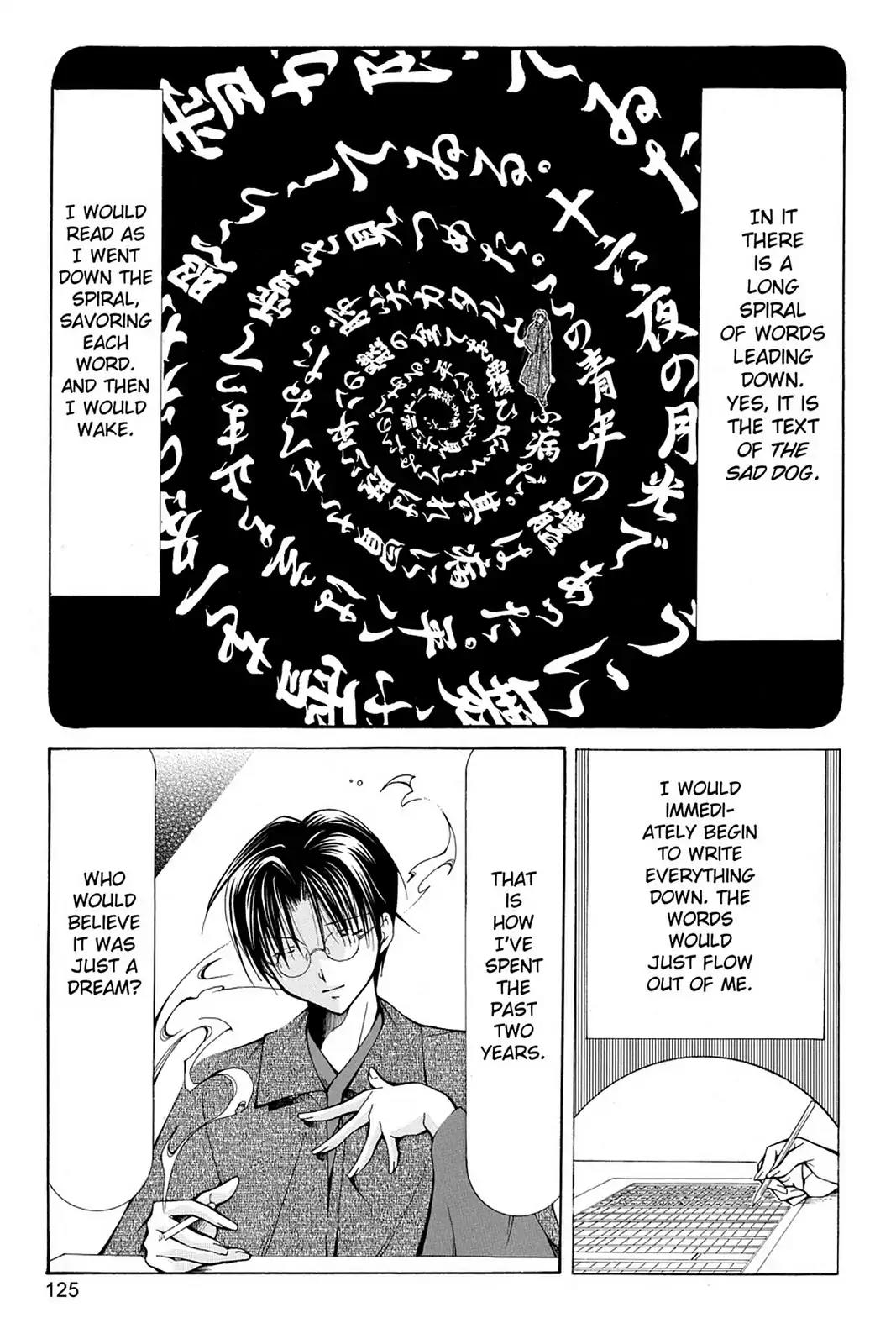 Yumekui Kenbun Chapter 18 page 7 - Chapter 18: The Eighteenth Night - Writing