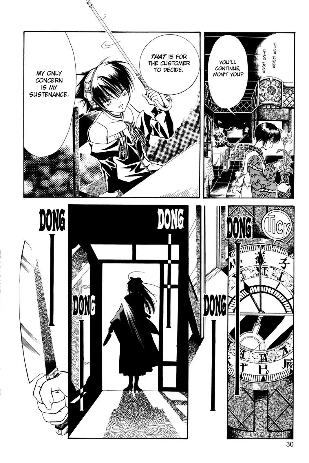 Yumekui Kenbun Chapter 2 page 2 - Chapter 2: The Second Night - Writing