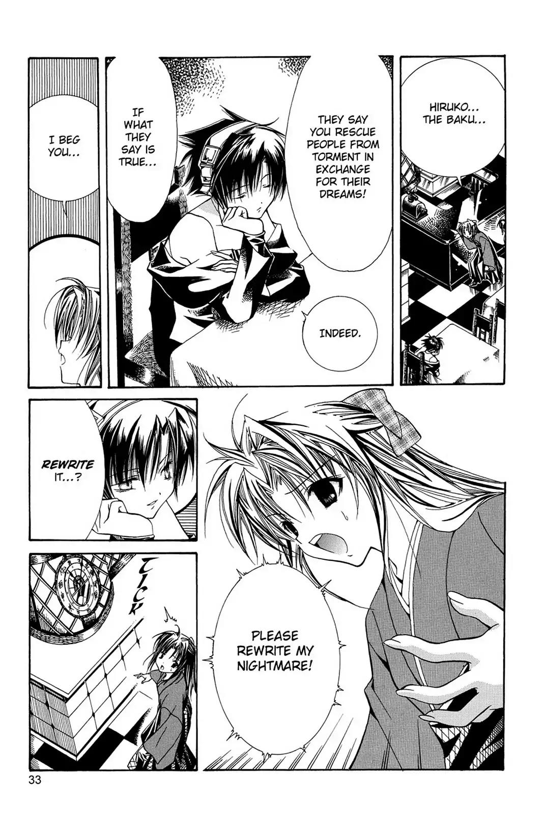 Yumekui Kenbun Chapter 2 page 5 - Chapter 2: The Second Night - Writing