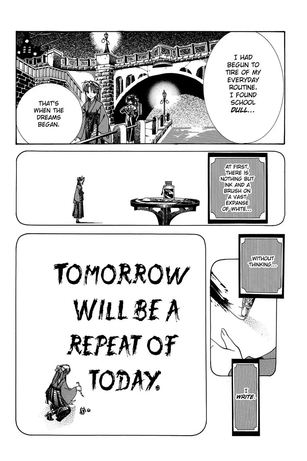 Yumekui Kenbun Chapter 2 page 7 - Chapter 2: The Second Night - Writing