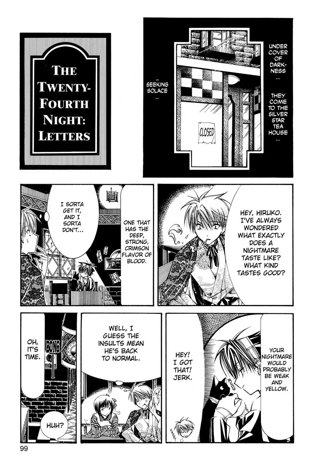 Yumekui Kenbun Chapter 24 page 1 - Chapter 24: The Twenty-Fourth Night - Letters