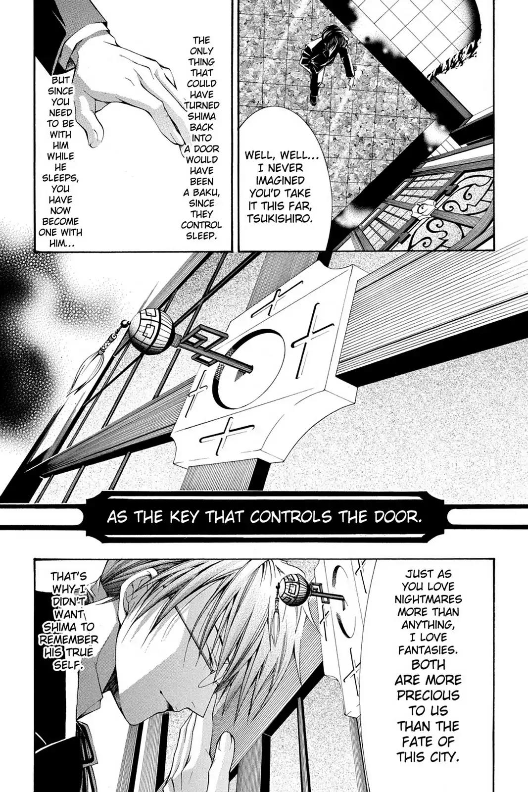 Yumekui Kenbun Chapter 62 page 10 - Chapter 62: The Sixty-Second Night - Door