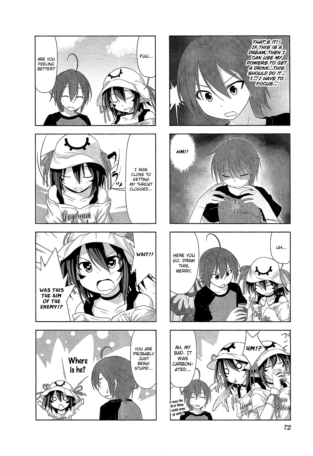 Yumekui Merry - 4-koma Anthology Chapter 10 page 4 - Chapter 10 : Merry in the Kingdom of Sweets (Puraba)