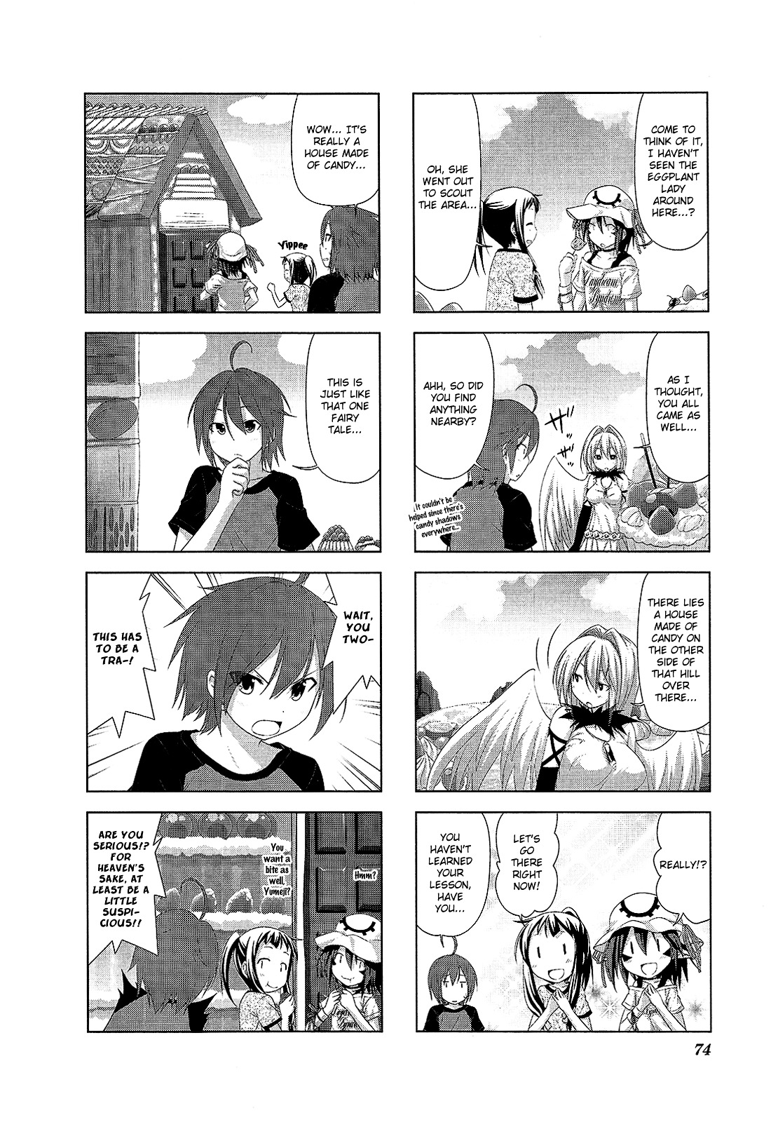 Yumekui Merry - 4-koma Anthology Chapter 10 page 6 - Chapter 10 : Merry in the Kingdom of Sweets (Puraba)