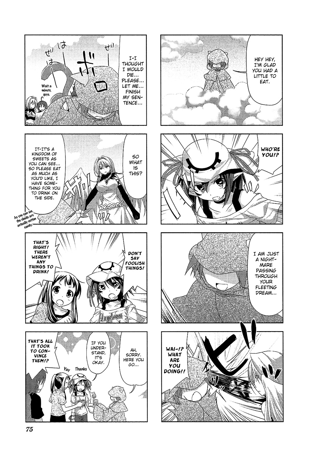 Yumekui Merry - 4-koma Anthology Chapter 10 page 7 - Chapter 10 : Merry in the Kingdom of Sweets (Puraba)