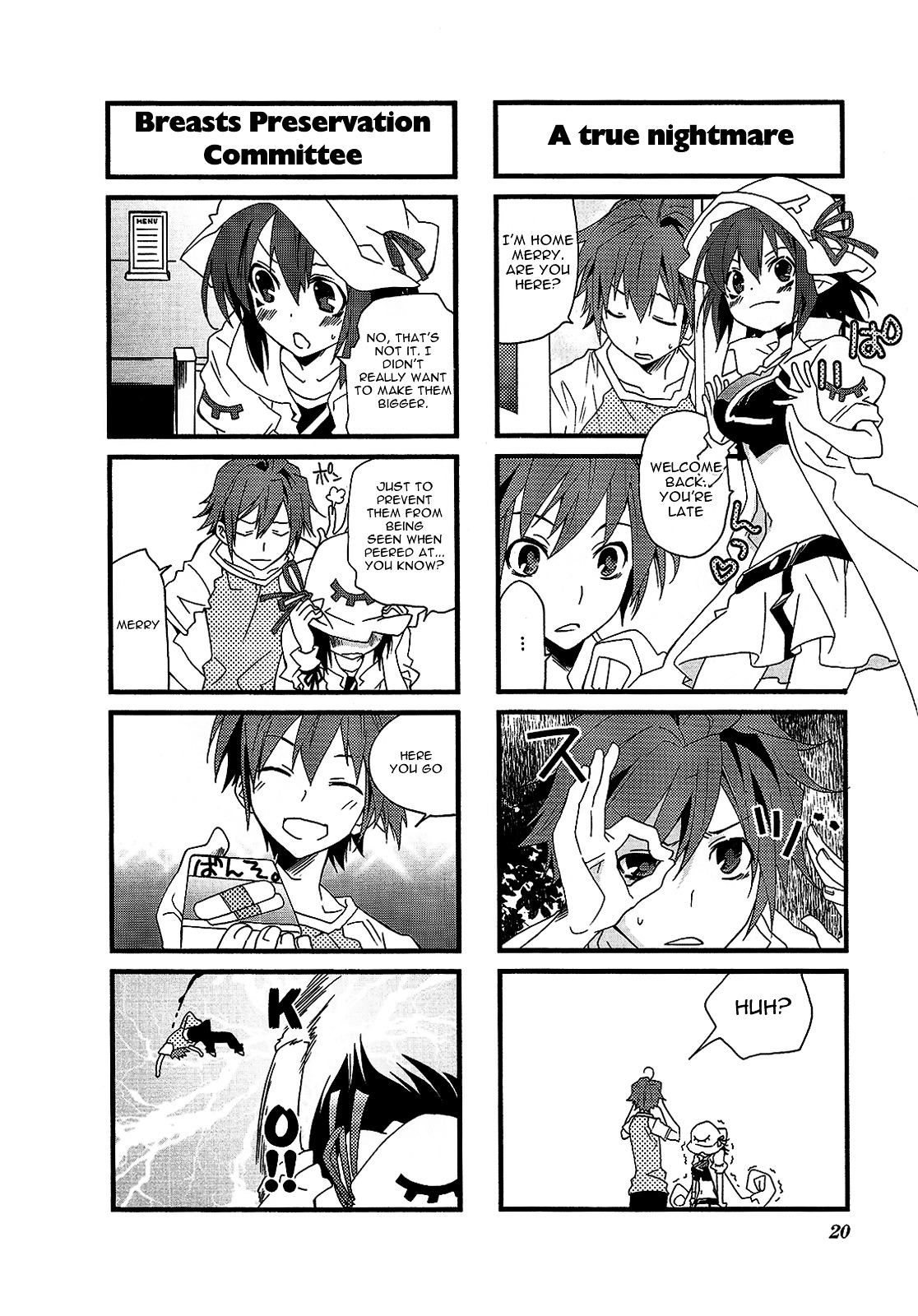 Yumekui Merry - 4-koma Anthology Chapter 2 page 4 - Chapter 2 : Charm?, by IWAMI Shouko